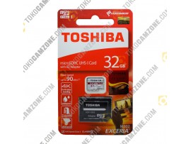Toshiba Exceria Micro SDHC UHS-I 90MB/s 32GB Class 10 with Adapter Toshiba Exceria Micro SDHC UHS-I 90MB/s 32GB Class 10 with Adapter